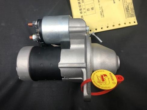 ヤンマー4JH2 BOSCHスターター（セルモーター）3年保証 129698-77010