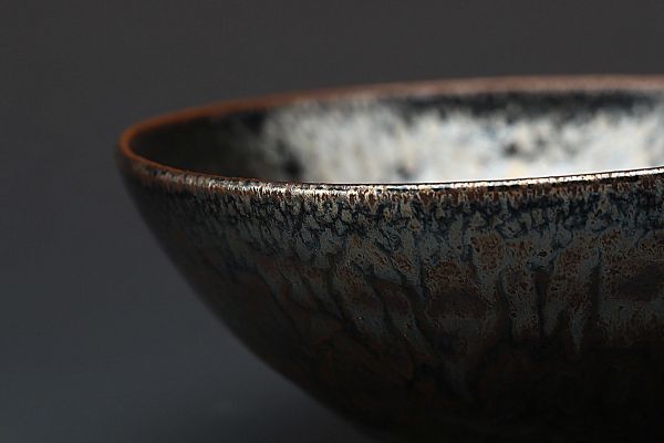 R03869/71 木村盛和 油滴 窯変 天目 茶碗 【公式通販】