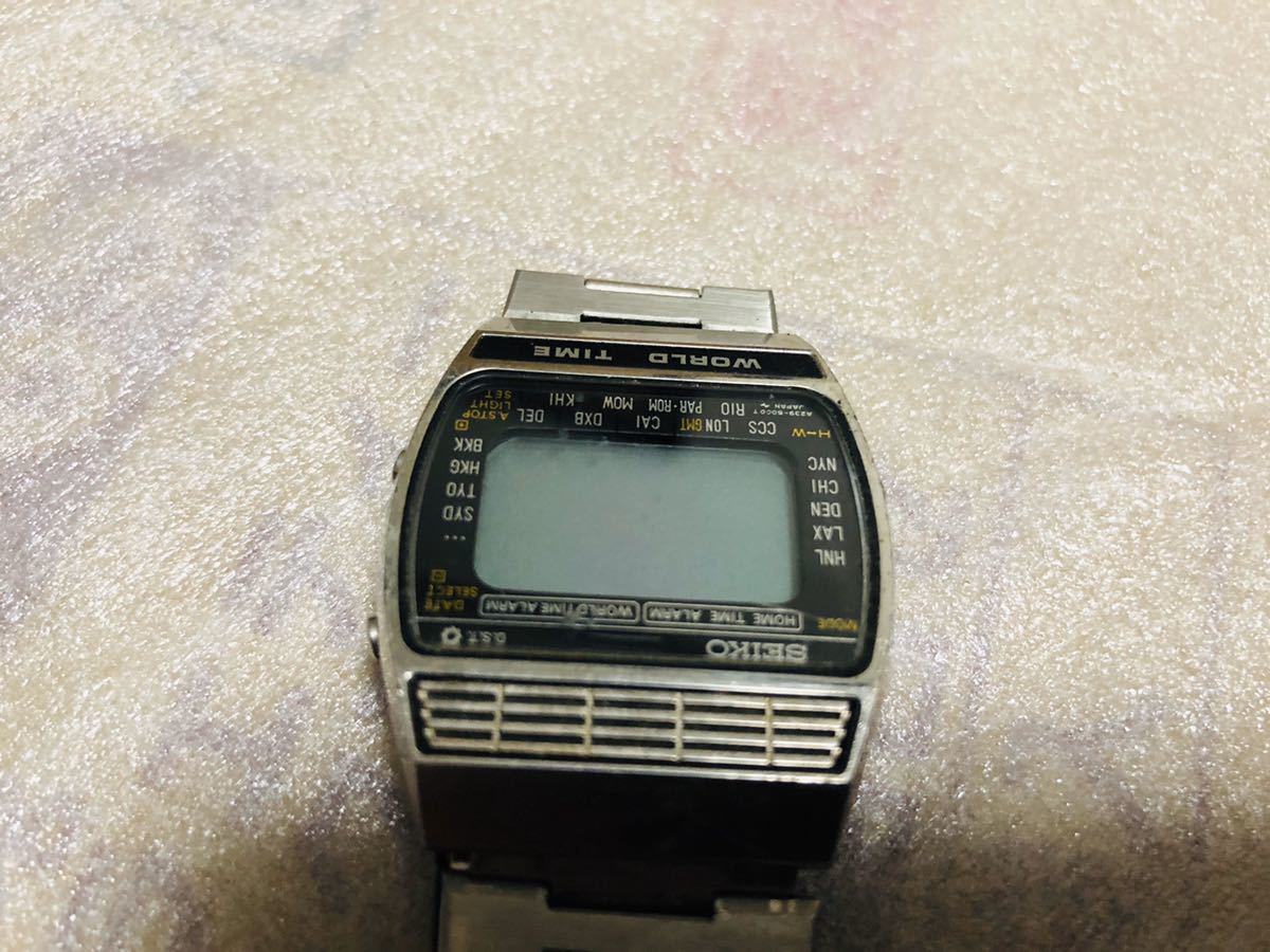 2026年最新Yahoo!オークション SEIKO 動作未確認 ワールドタイム SEIKO 