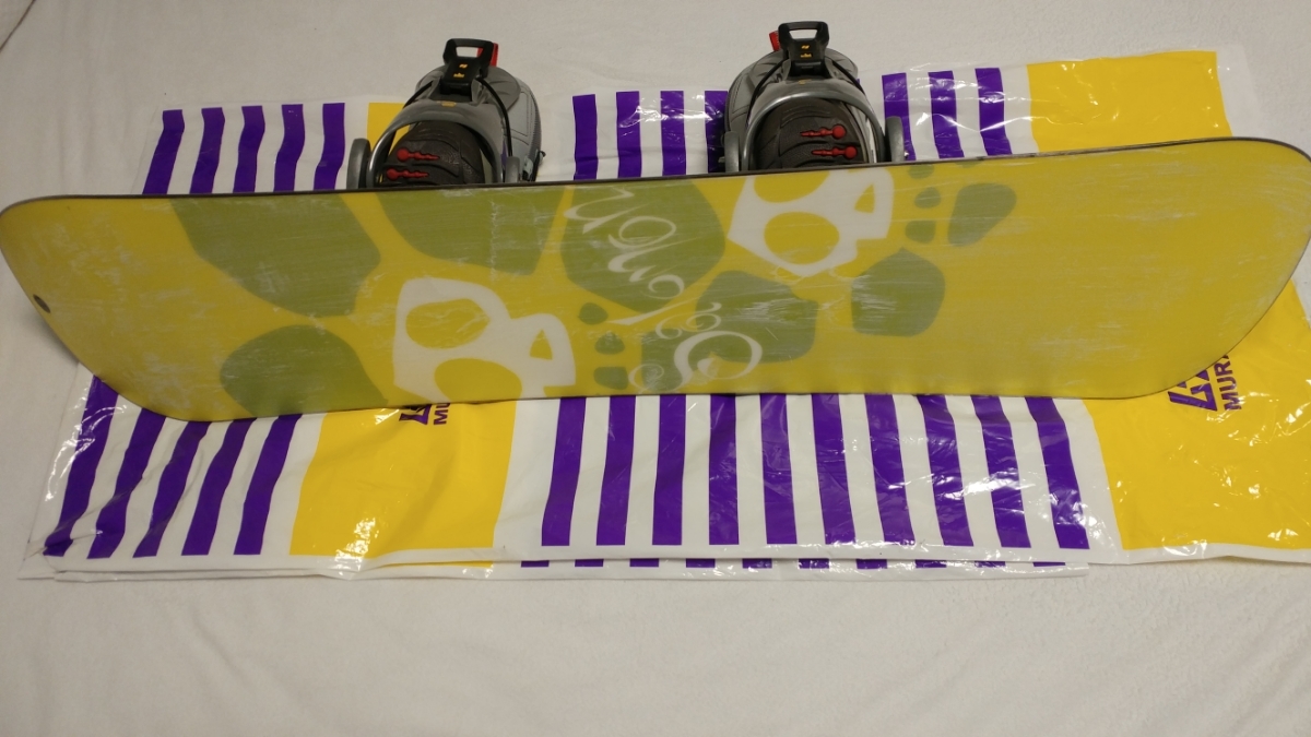 [装着楽チン]SALOMON ボード105cm、ブーツ20cm+FLOW バインディング 3点セット_3