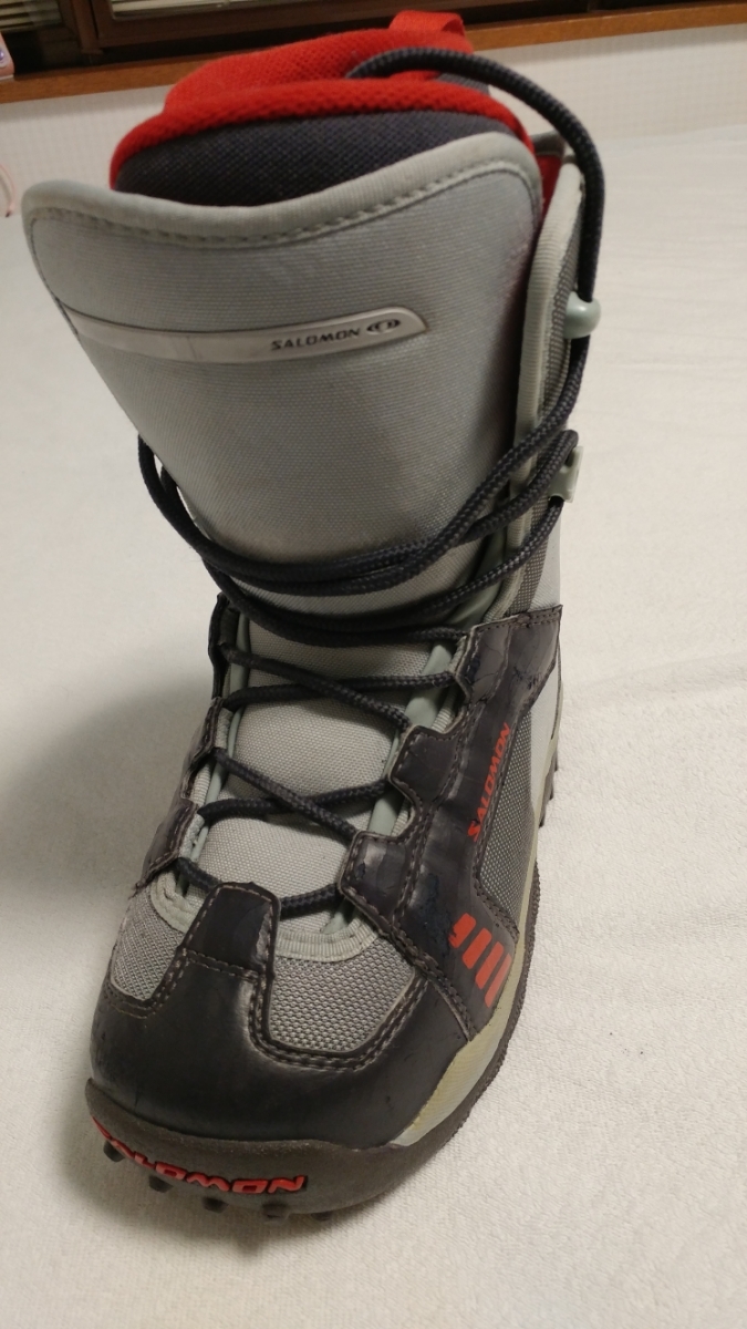 [装着楽チン]SALOMON ボード105cm、ブーツ20cm+FLOW バインディング 3点セット_4