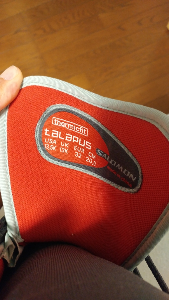 [装着楽チン]SALOMON ボード105cm、ブーツ20cm+FLOW バインディング 3点セット_5