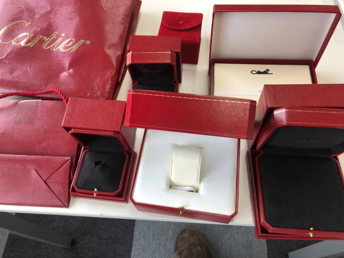 カルティエ Cartier ケース 空箱のみ 腕時計 空箱 ボックス - リング 