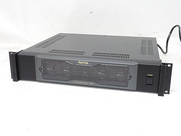 RAMSA/Panasonic 4ch パワーアンプ(200W×4) WP-D204 音だしOK 【公式通販】