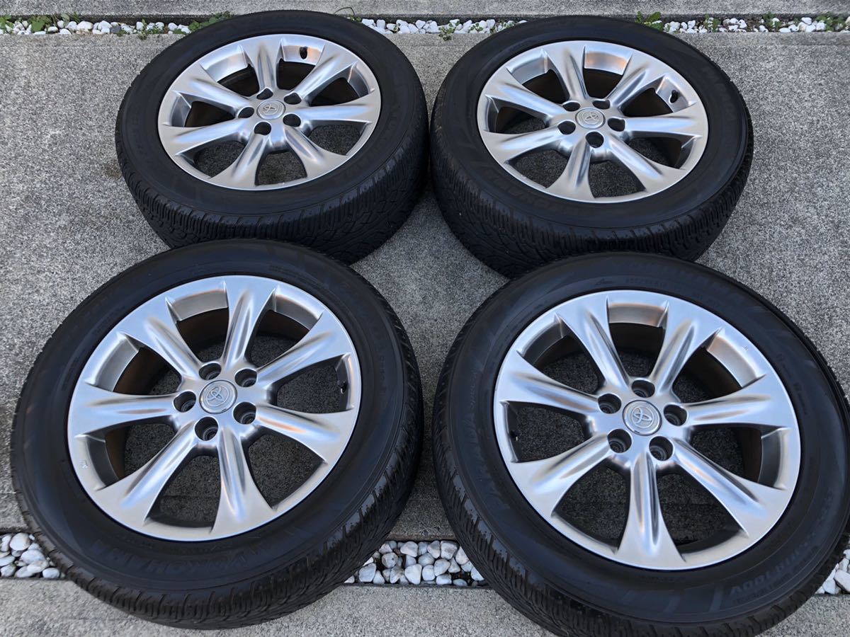 トヨタ ハリアー 18インチ TOYOTA 純正 4本 60ハリアー純正18インチ トヨタ ハリアー 18インチ TOYOTA 純正 4本 60ハリアー純正18インチ