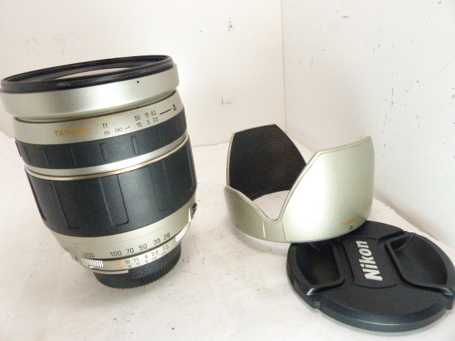 ニコン　AF　大望遠　タムロン　28-300㎜F3.5-6.3　マクロ　LD　フード付　良品