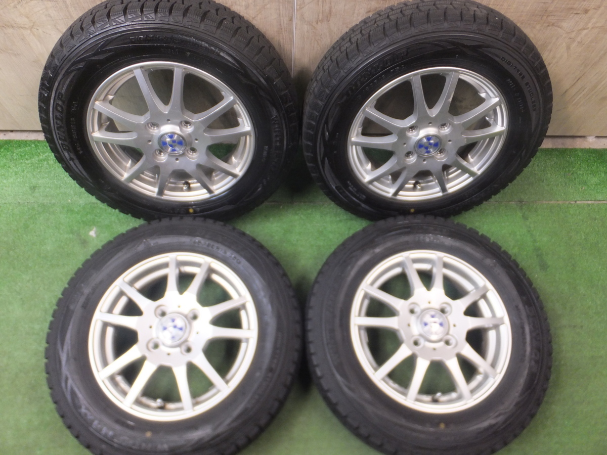 販売 時期 バリ溝！18年製！ほぼ10分☆スタッドレス 145/80R13 
