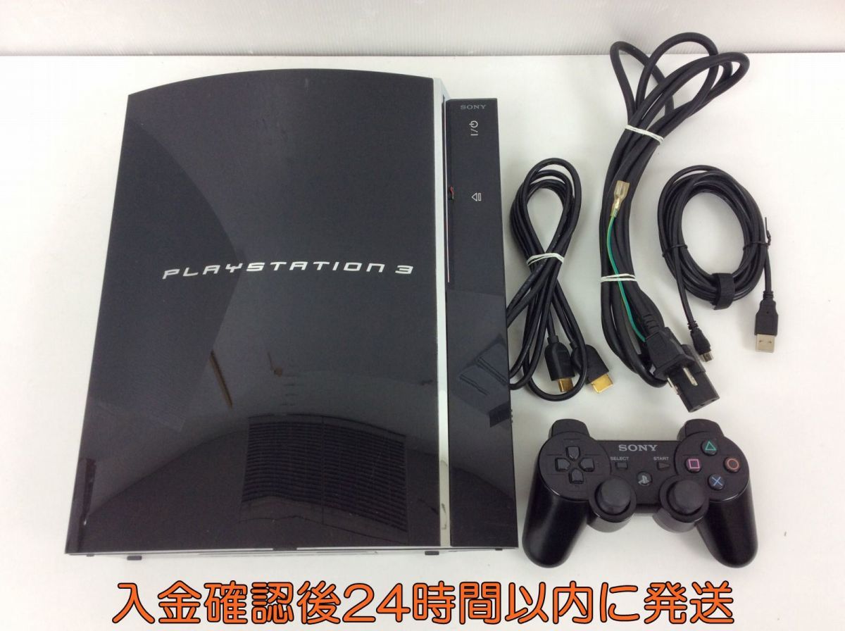 動作確認済 SONY PS3 本体 ブラック CECHA00 PlayStation3 DC08-157jy
