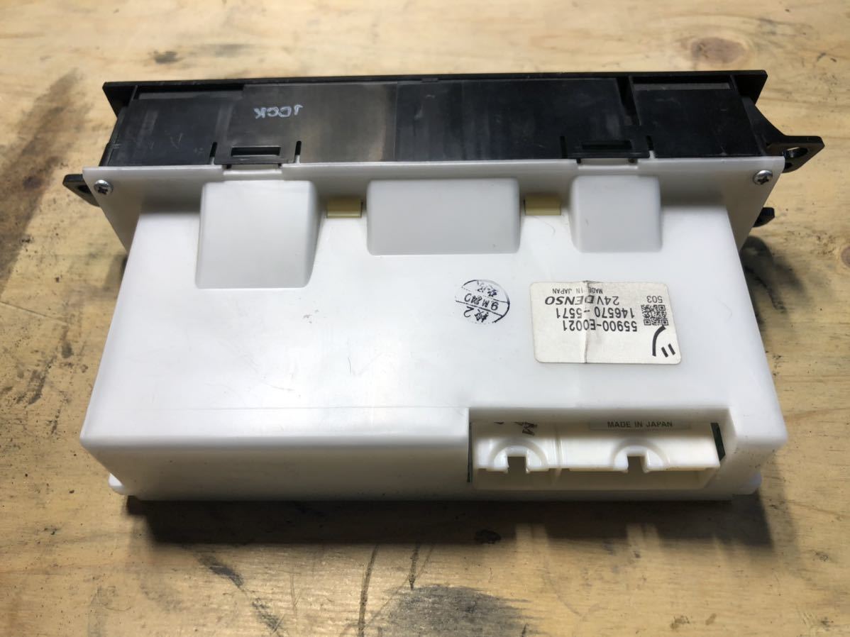 純正品 日野 プロフィア レンジャー プロ エアコンコントロールパネル