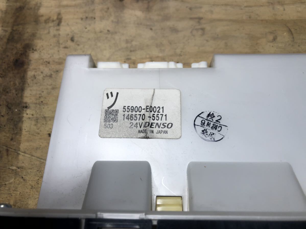 純正品 日野 プロフィア レンジャー プロ エアコンコントロールパネル