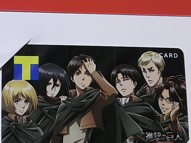 進撃の巨人 Tカード エレン ミカサ アルミン エルヴィン リヴァイ