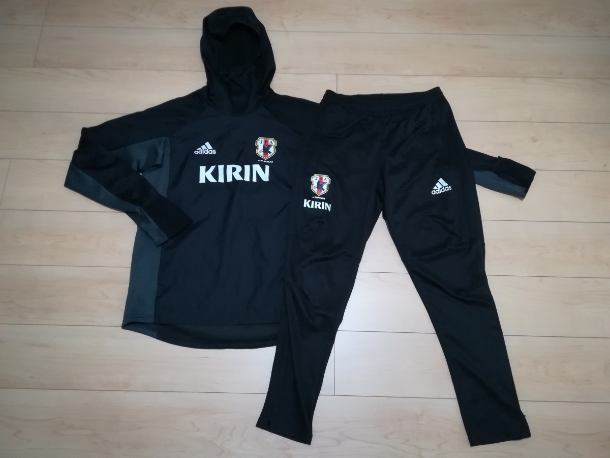 最 安値 買取 adidas製日本代表トレーニングウェア上下セットジャージ 