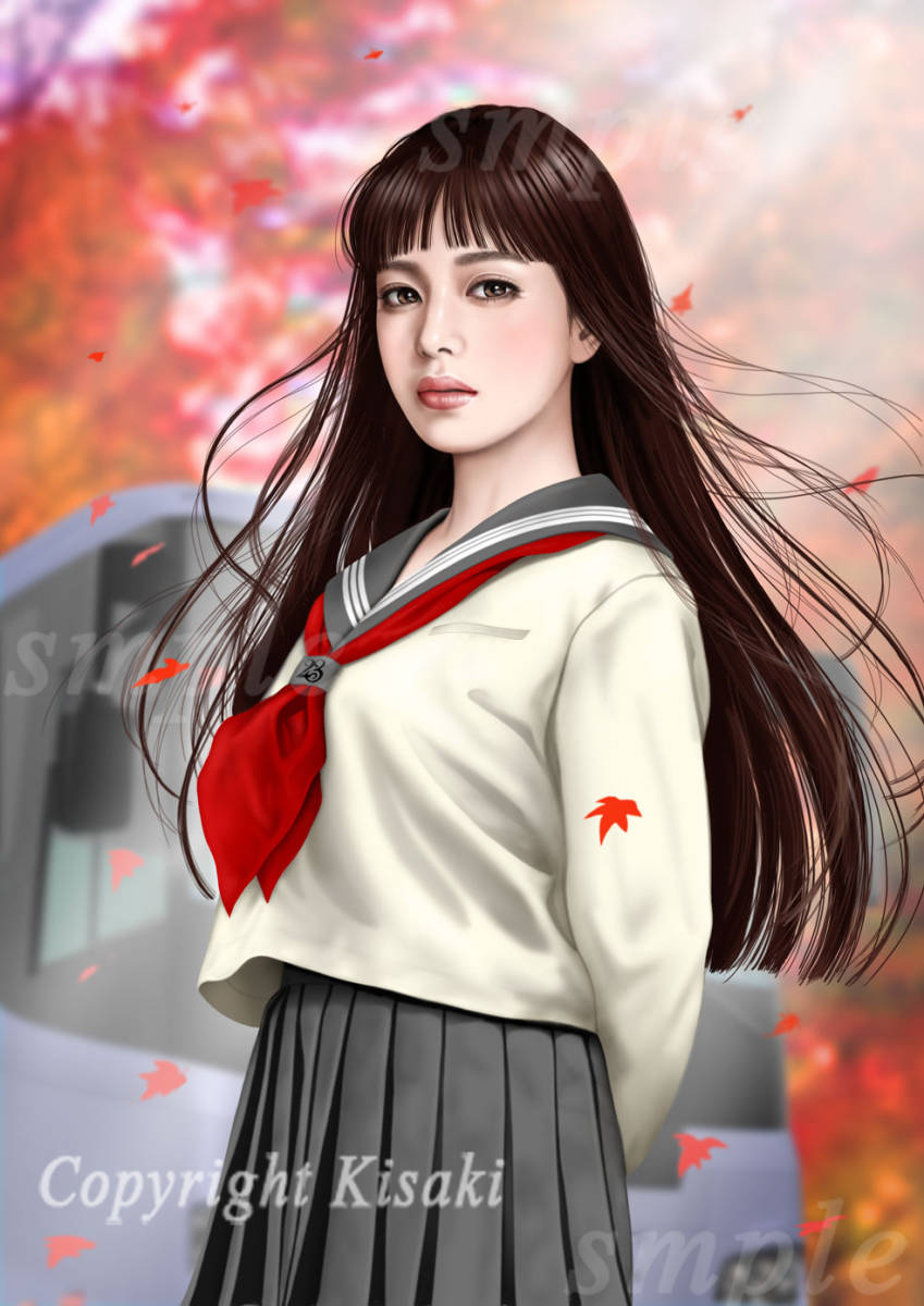 【人気SALE，人気】 妃耶八 美人画 修学旅行(人物画)｜売買されたオークション情報、yahooの商品情報をアーカイブ公開 - オークファン 人物画