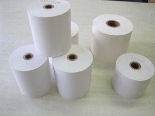 事務・店舗用品 感熱レジロール紙 80×80 中保存 16巻セット 新品