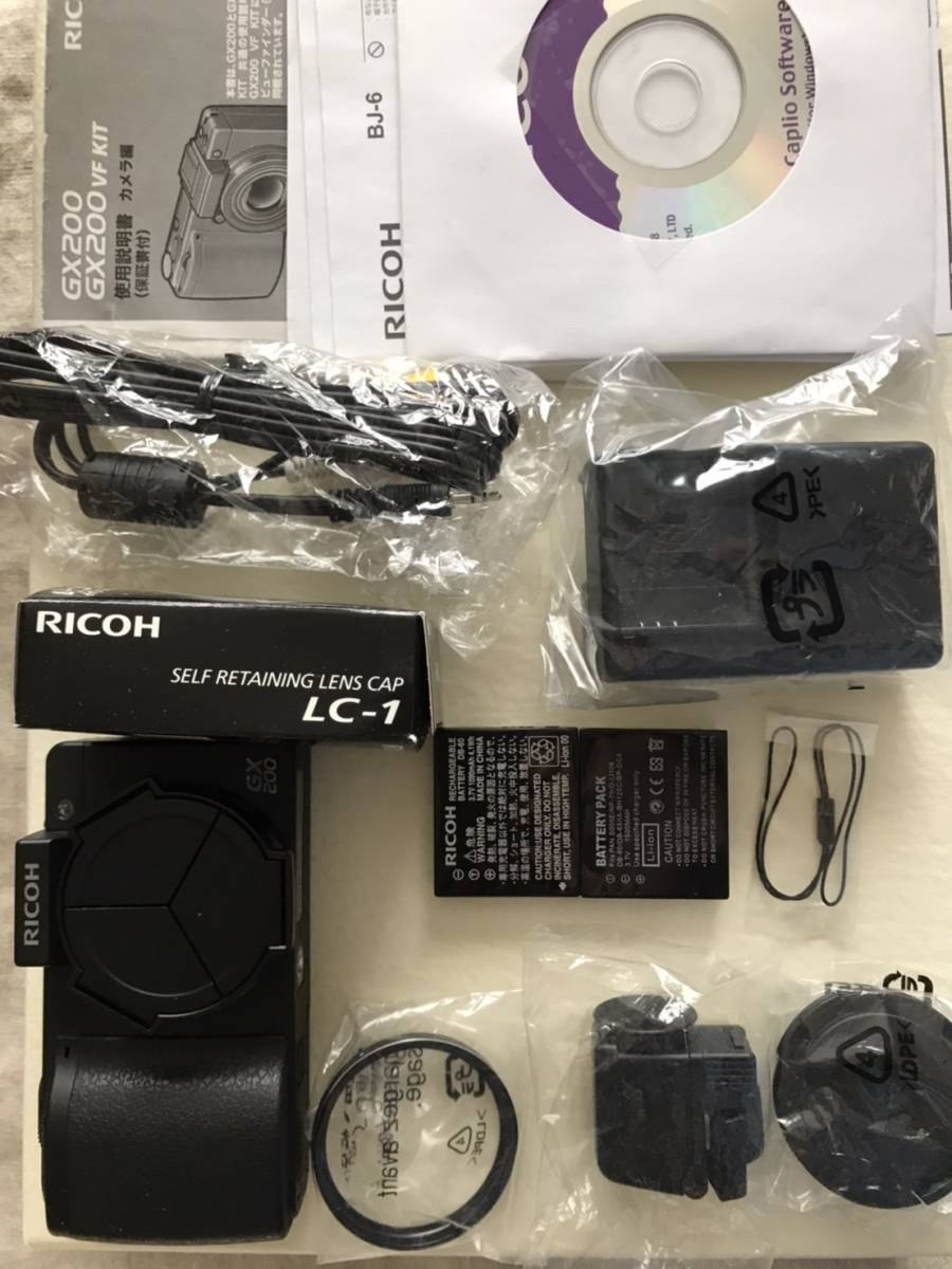 RICHO GX200 おまけ付き RICOH GX200 自動開閉キャップ付き （※VF-1