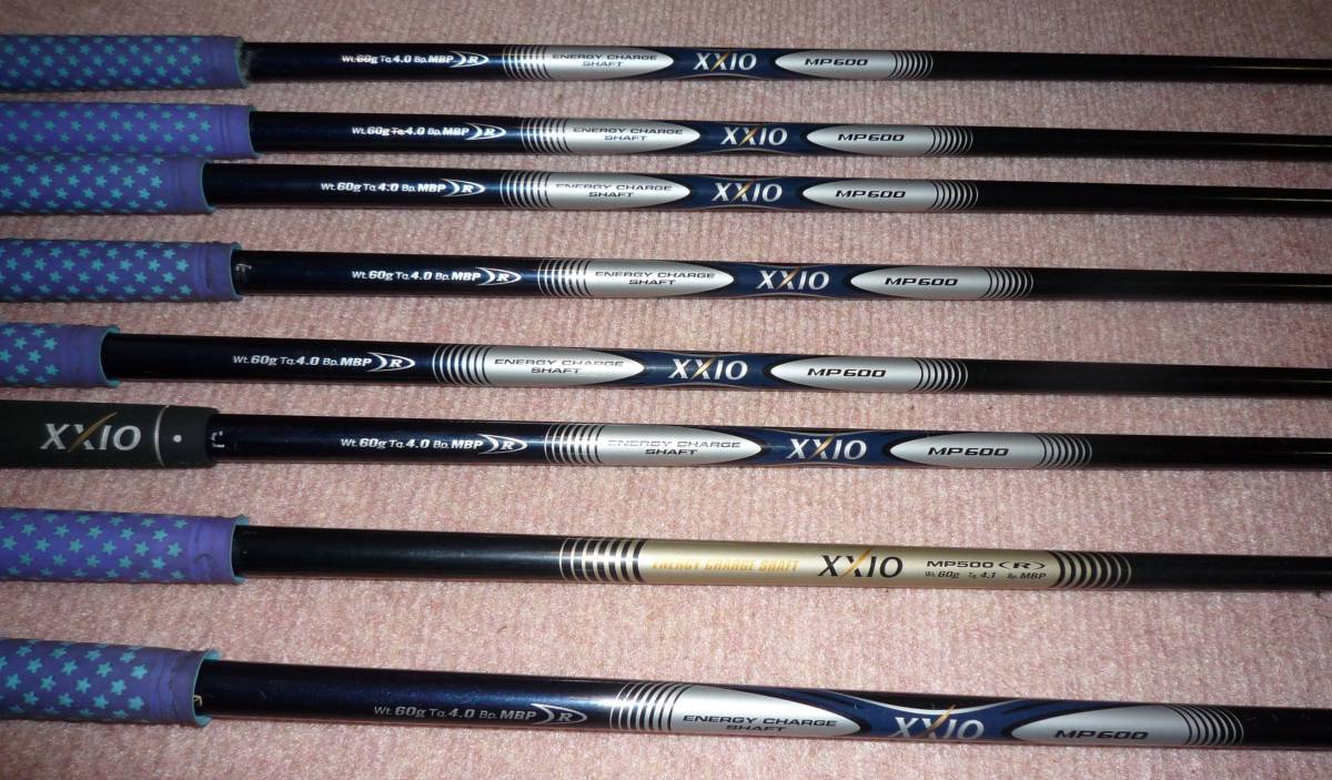 XXIO MP600 アイアンセット 中古 ダンロップ アイアン R (2010) IR XXIO(2010) 中古ゼクシオ セット 6本セット 5-9I&frasl;PW 8本 Rシャフト