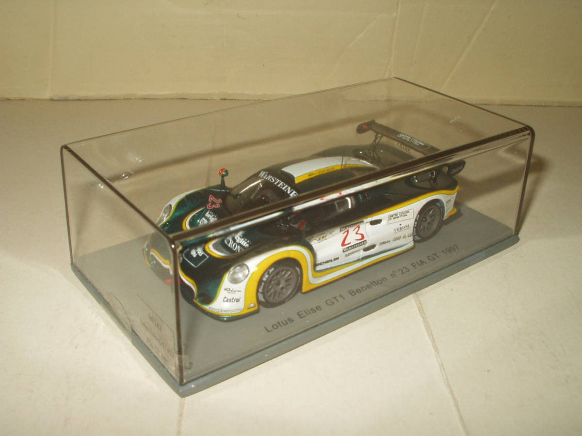 Spark Lotus Elise GT1 Benetton #23 LM 1997 / スパーク 1997ルマン