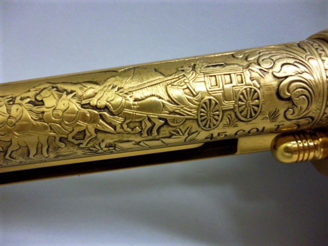 リボルバー COLT ジョン 0 彫刻 THE JOHN WAYNE REVOLVER ウェイン