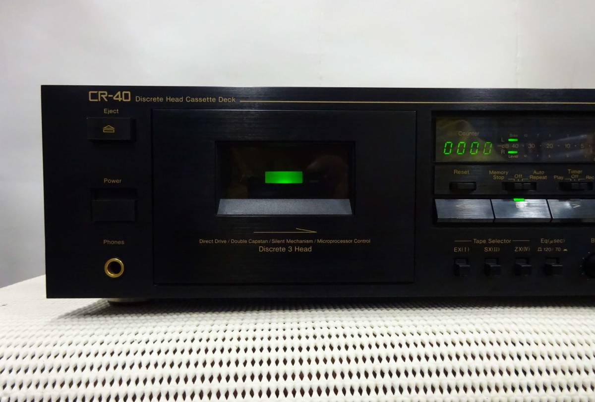 【A167】NAKAMICHI　カセットデッキ　CR-40_2
