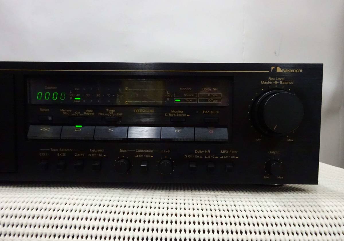 【A167】NAKAMICHI　カセットデッキ　CR-40_3