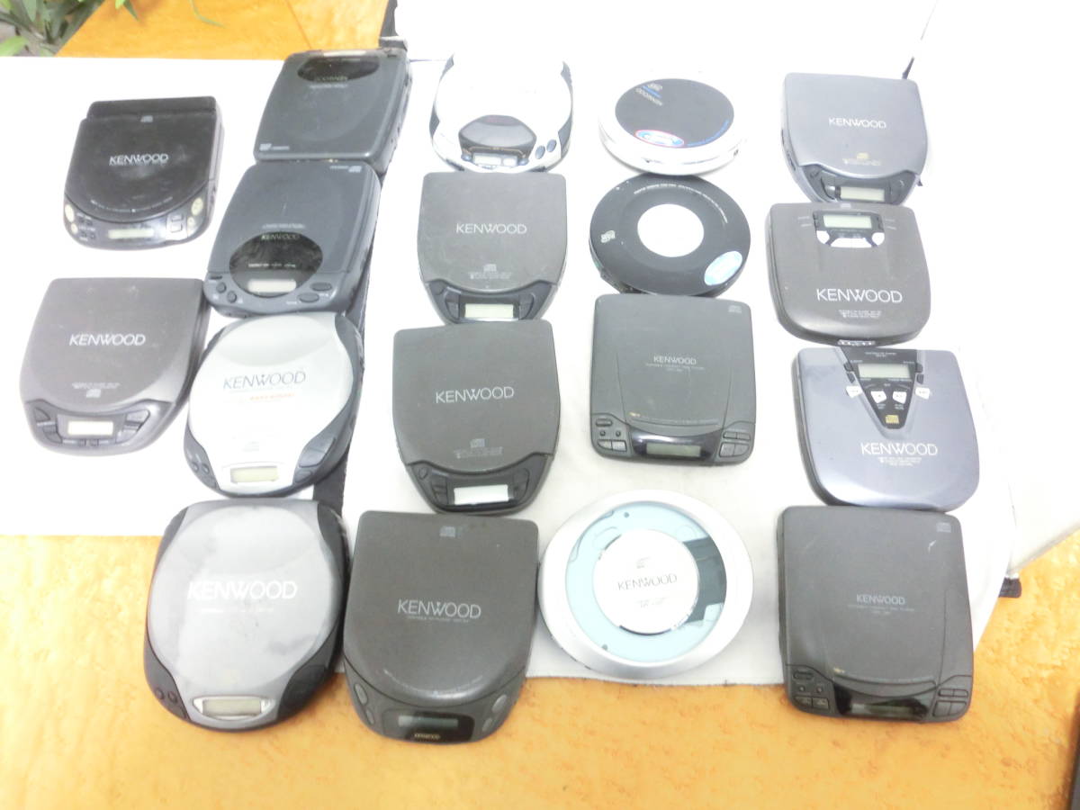 KENWOOD ケンウッド CDプレーヤー まとめ 18台 セット ジャンク品 通電