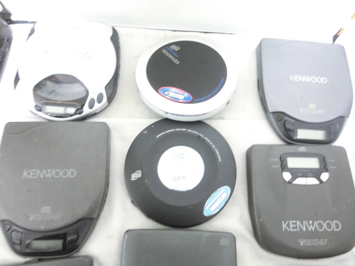 KENWOOD ケンウッド CDプレーヤー まとめ 18台 セット ジャンク品 通電