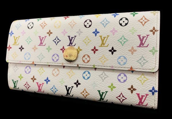 ♪ルイヴィトン/LOUIS VUITTON ポルトフォイユ・サラ M93532 マルチ