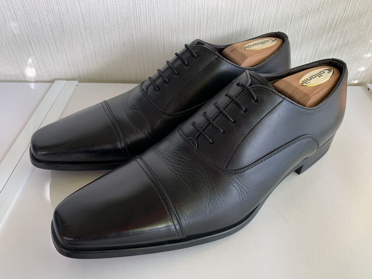 REGAL リーガル ストレートチップ Y915 25.0cm ブラック 内羽根 ビジネスシューズ 美used