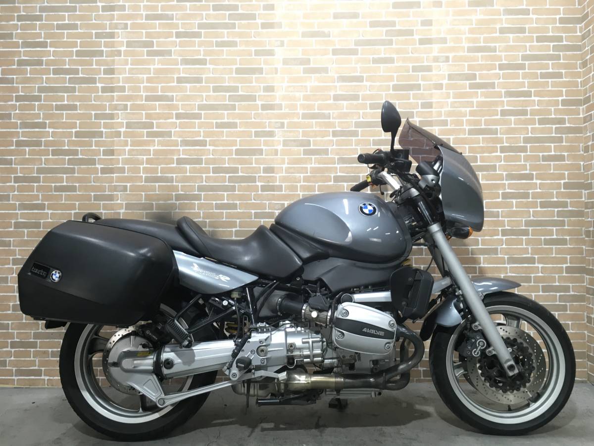 動画付　車検2年付　BMW　R1100R　前後オーリンズ製ショック　純正パニア付き　ETC　返品可　pg9678_1