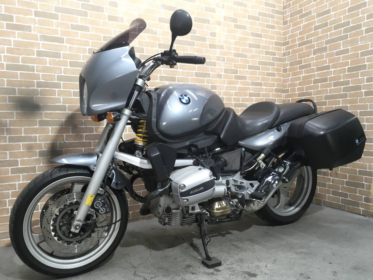 動画付　車検2年付　BMW　R1100R　前後オーリンズ製ショック　純正パニア付き　ETC　返品可　pg9678_4