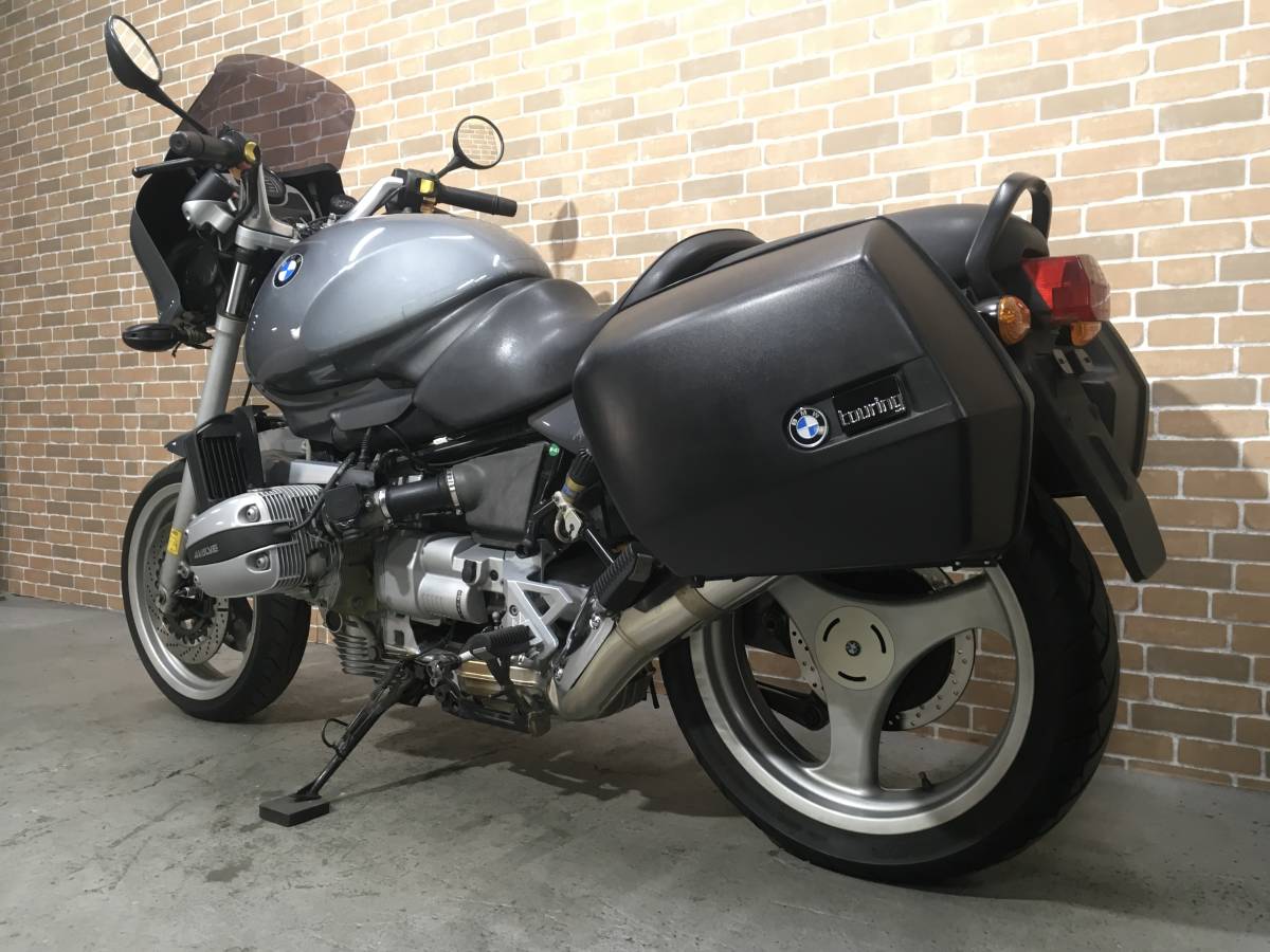 動画付　車検2年付　BMW　R1100R　前後オーリンズ製ショック　純正パニア付き　ETC　返品可　pg9678_6