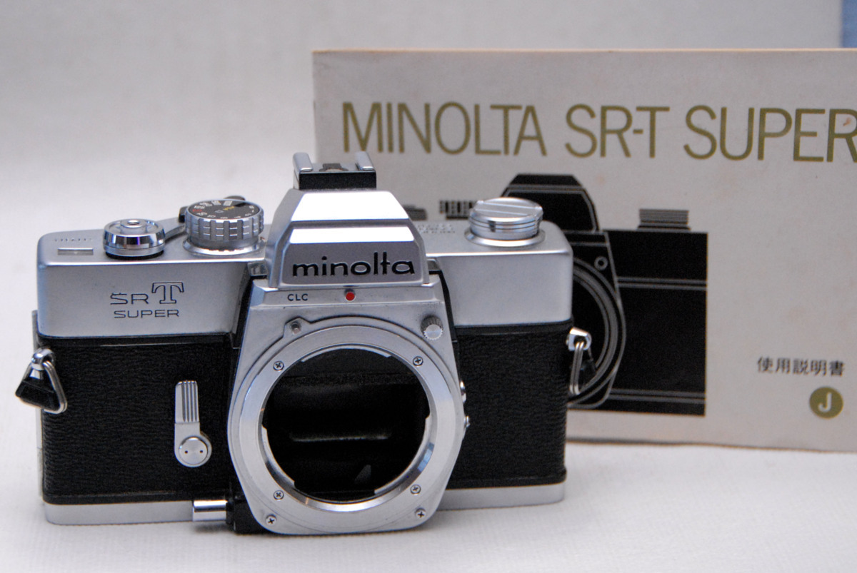 minolta SR T SUPER 一眼レフカメラ まとめ売り SRT Minolta SUPER MINOLTA – ミノルタ SUPER完動品 0 フィルムカメラ