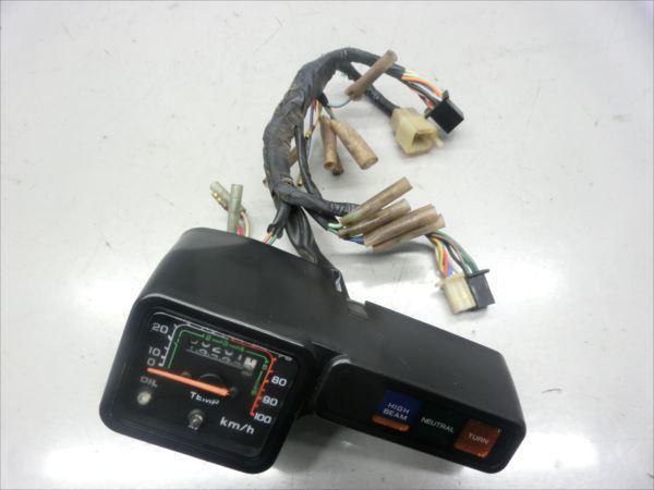 I7-1224 ホンダ CRM80 実動 スピード メーター 【HD11-110～ 1990年式 CRM80L】