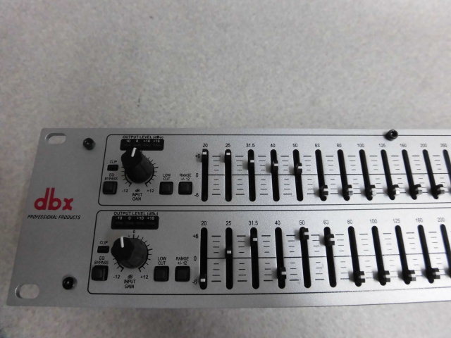 Z1E 4749※保証有 取説付 dbx グラフィックイコライザー 231s DBX231SV