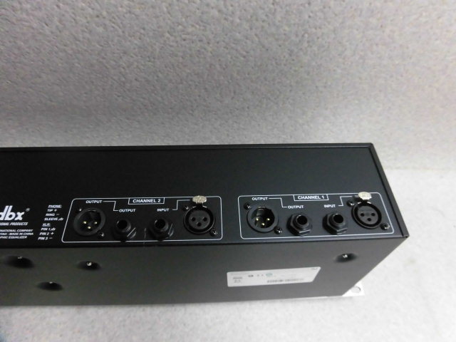 Z1E 4749※保証有 取説付 dbx グラフィックイコライザー 231s DBX231SV