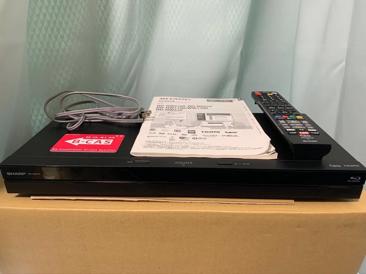 BD-NW510 SHARP シャープ ブルーレイレコーダー 値下げ2017年BD-NW510