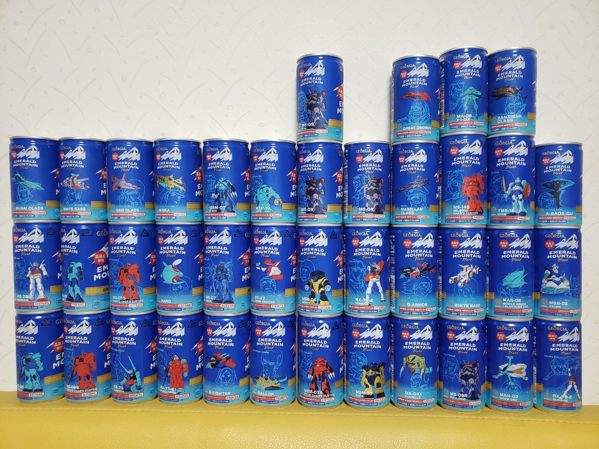 【最新作，正規品】 ジョージア ガンダム コラボ缶 フルコンプ(コーヒー飲料)｜売買されたオークション情報、yahooの商品情報をアーカイブ公開 - オークファン コーヒー飲料