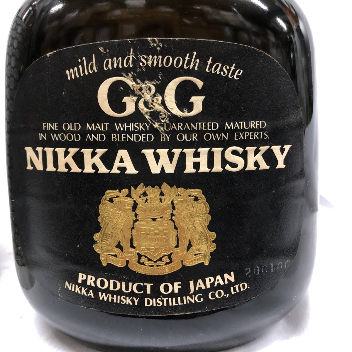 未開栓 NIKKA WHISKY ニッカウイスキー G＆G 甲冑 未開栓 NIKKA WHISKY ニッカウイスキー G＆G 甲冑 ニッカ G&G