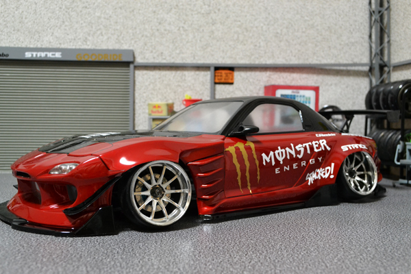 RX-7 FD3S MAZDA パンドラ RC Mazda BLS PAB-3198 Body BN Sports