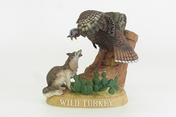 2025新款 Y066-S4-1058 WILD TURKEY ワイルドターキー 8年 七面鳥と狼 陶器ボトル バーボン 750/50.5 未開栓 現状品⑧(バーボン)｜売買されたオークション情報、yahooの商品情報をアーカイブ公開 - オークファン バーボン