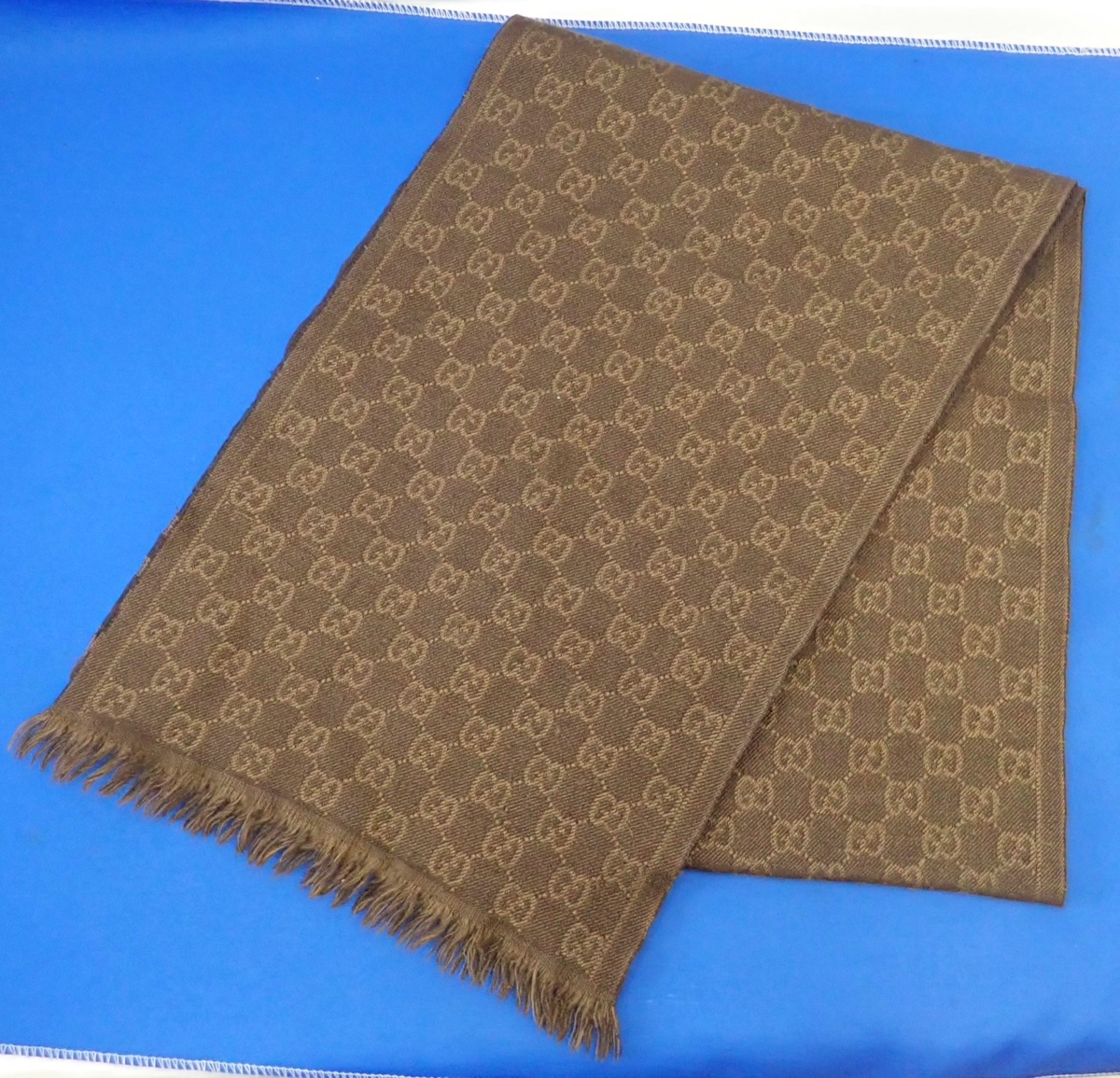 GUCCI グッチ マフラー ストール GGロゴ GGパターン ◎GUCCI グッチ