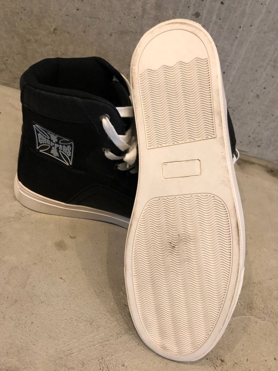 ￥１～ WEST COAST CHOPPERS ウエストコーストチョッパーズハイカットスニーカー 46 30cm 靴 カジュアル シューズ ハーレー アメリカン_5