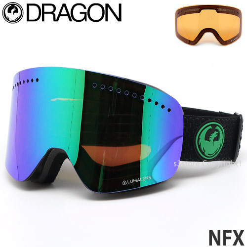 安い，定番人気 1円 20model DRAGON NFX Split LumaLens Green Ion ドラゴン エヌエフエックス ゴーグル スノーボード 平面レンズ 同梱不可(ドラゴン)｜売買されたオークション情報、yahooの商品情報をアーカイブ公開 - オ ゴーグル