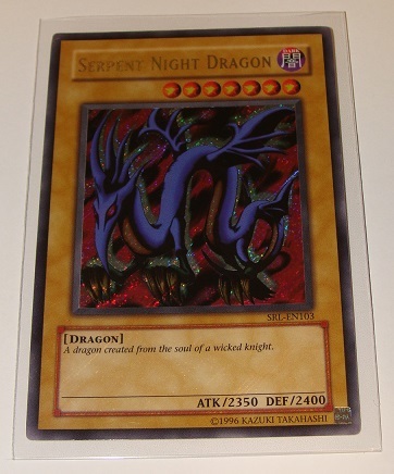 即決！遊戯王 英語版「 Serpent Night Dragon / エビルナイト