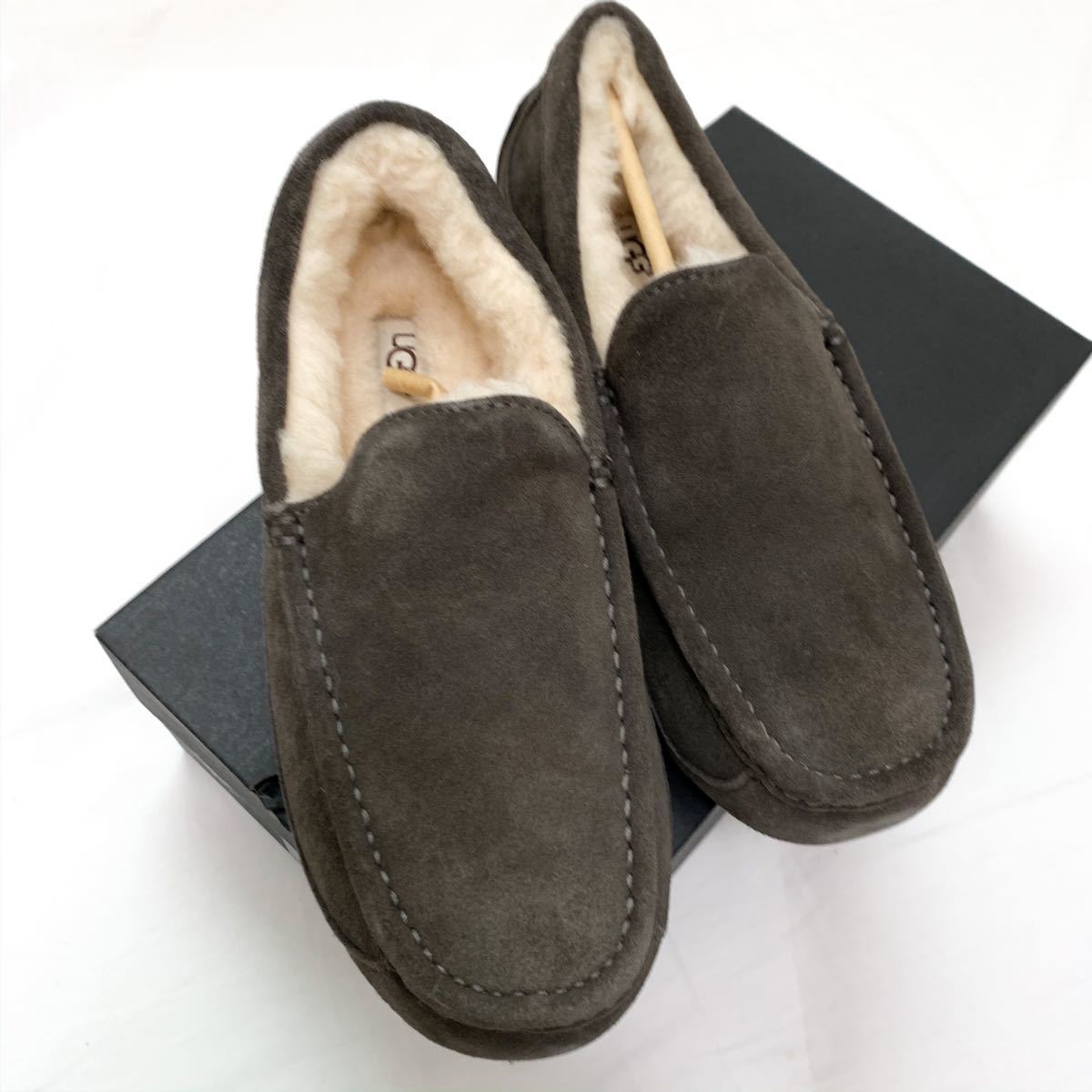 UGG モカシン メンズサイズ　26cm アスコット　アグ　US8 新品未使用　