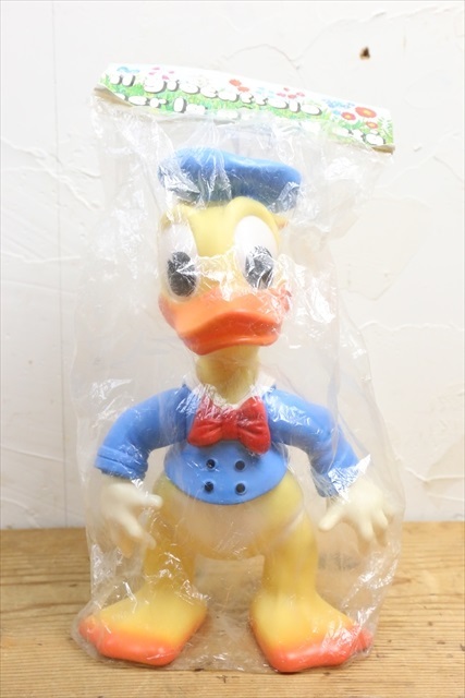 60s Ledraplastic Donald Duck Rubber Doll/レドラプラスチック