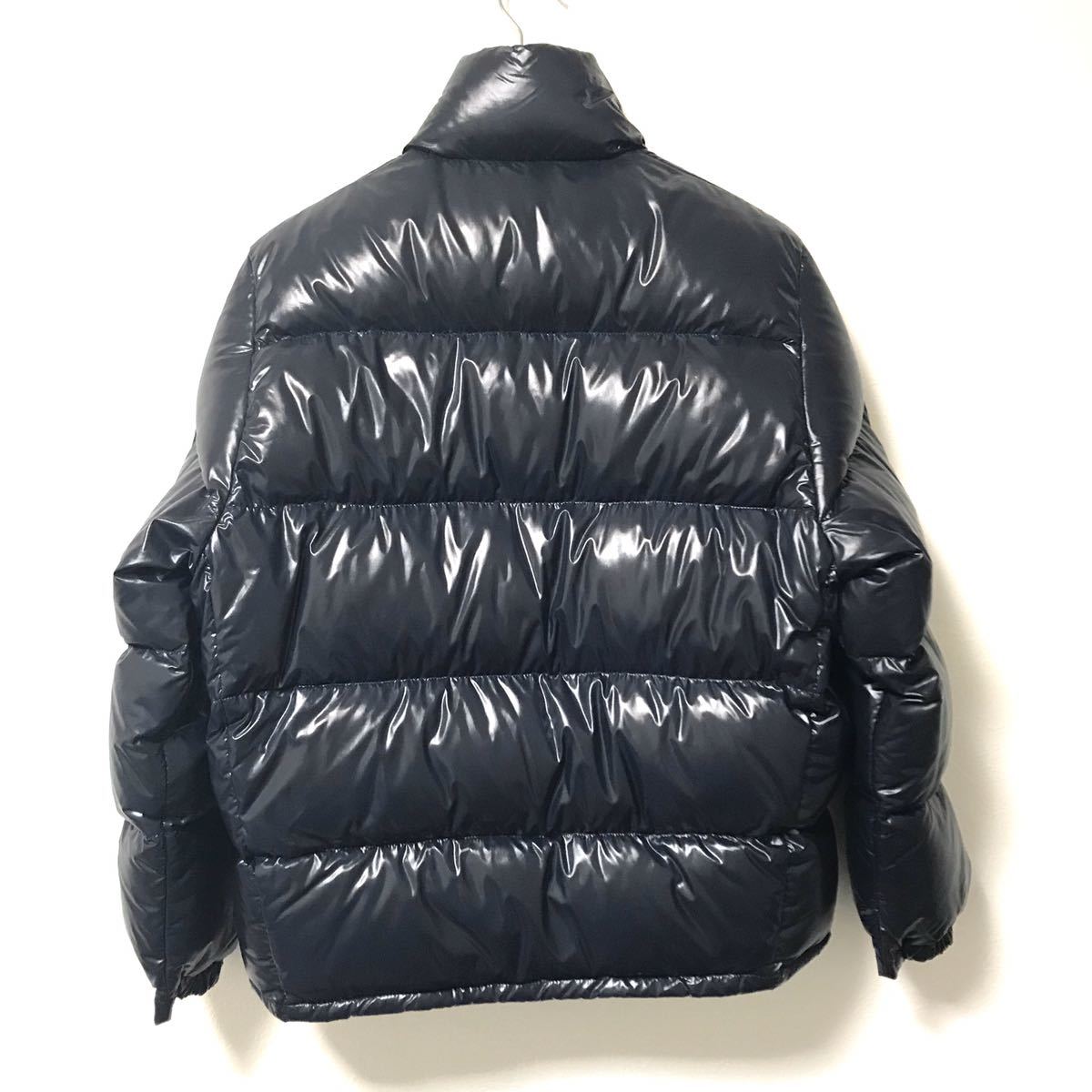 青タグMONCLER モンクレール VENICE ベニス　黒 2 ネイビー 送料込！美品○MONCLER モンクレール○青タグ期ヴェニス ダウン
