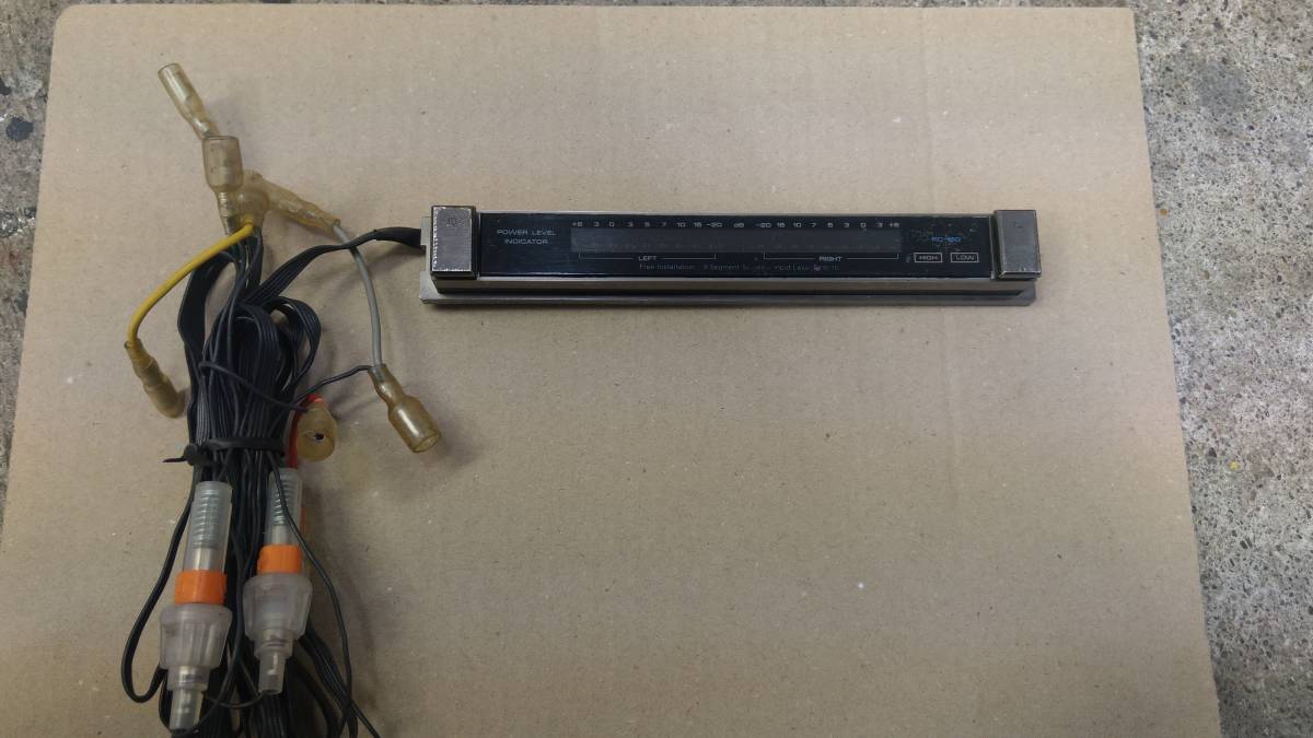 パイオニア レベルインジケーター RD－160オリジナル配線美品