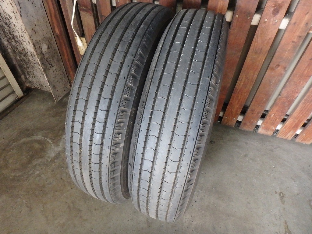 【赤字超特価，新作】 T172 バリ溝 225/80R17.5 123/122 ブリヂストン R115 夏タイヤ 2本 約9分山(タイヤ)｜売買されたオークション情報、yahooの商品情報をアーカイブ公開 - オークファン タイヤ