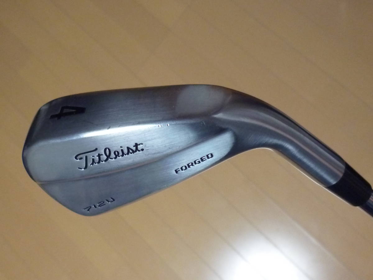 品質保証，お買い得 Titleist タイトリスト 712U 4U 4番 #4 24&deg; アイアン型 ユーティリティ 限定 DG X7 FORGED ハイブリッド カスタム ユーティリティー(タイトリスト)｜売買されたオークション情報、yahooの商品情報を 男性右きき用